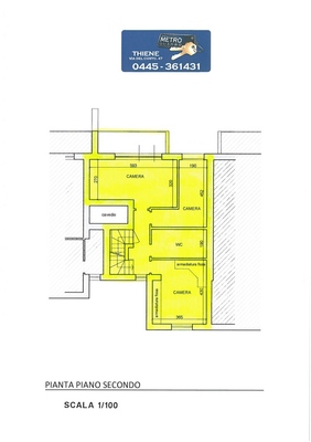 planimetria 2°piano - APPARTAMENTO THIENE (VI)  